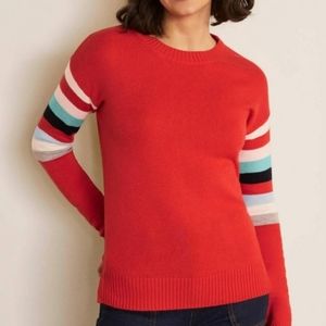 Boden Lennox Sweater in Cherry Red size 4